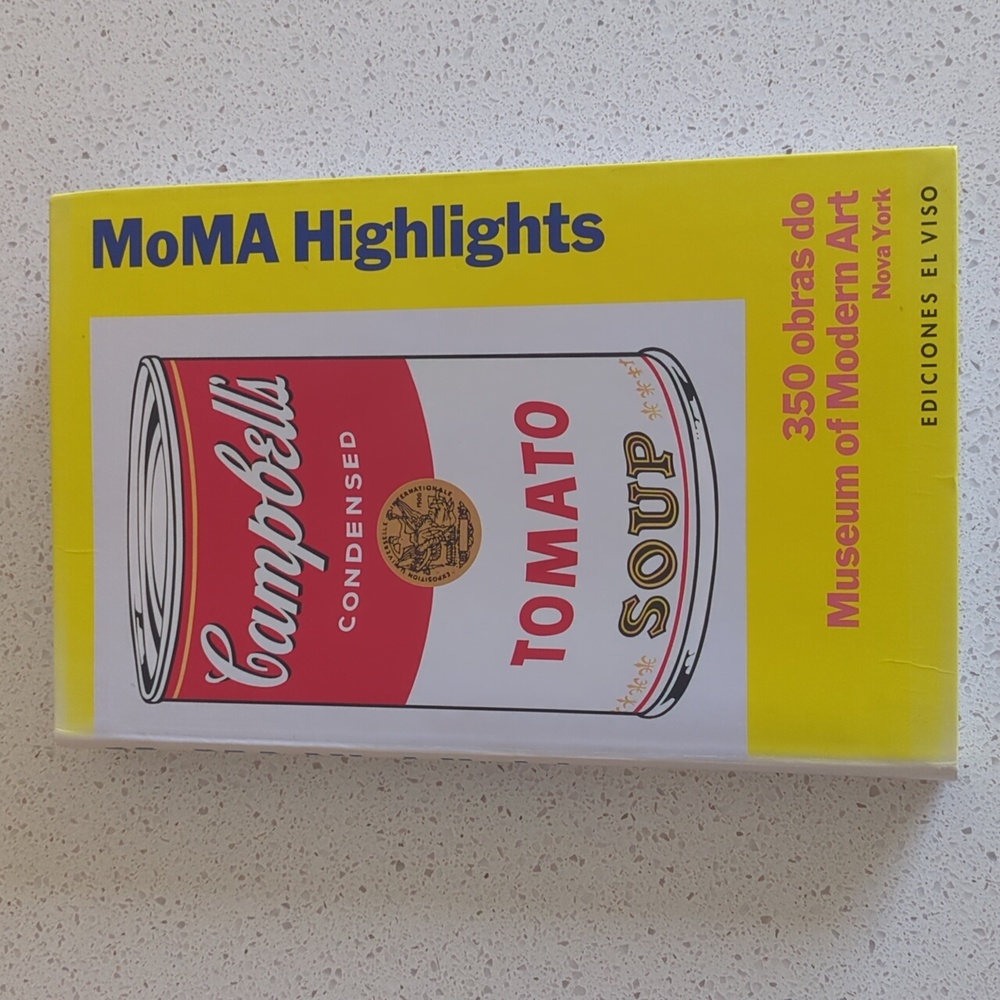 Portuguese Moma Highlights book (350 obra do Museum of Modern Art)